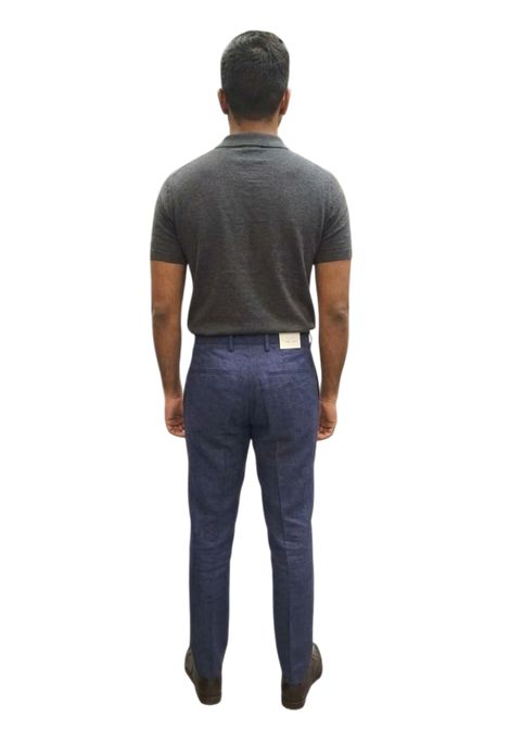 Pantalone Uomo con Pinces e Tasca America MICHAEL COAL | Pantaloni | MC1.BRAD.336700300